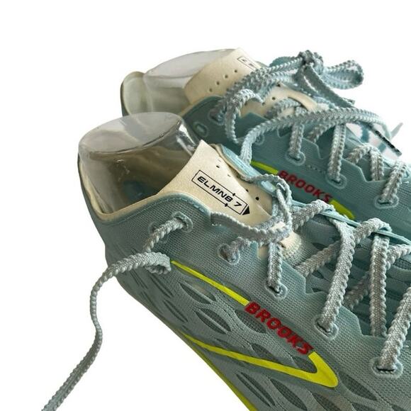 Brooks ELMN8 7 Running Track Spikes Shoe Unisex Mens 12 NEW - Picture 5 of 11